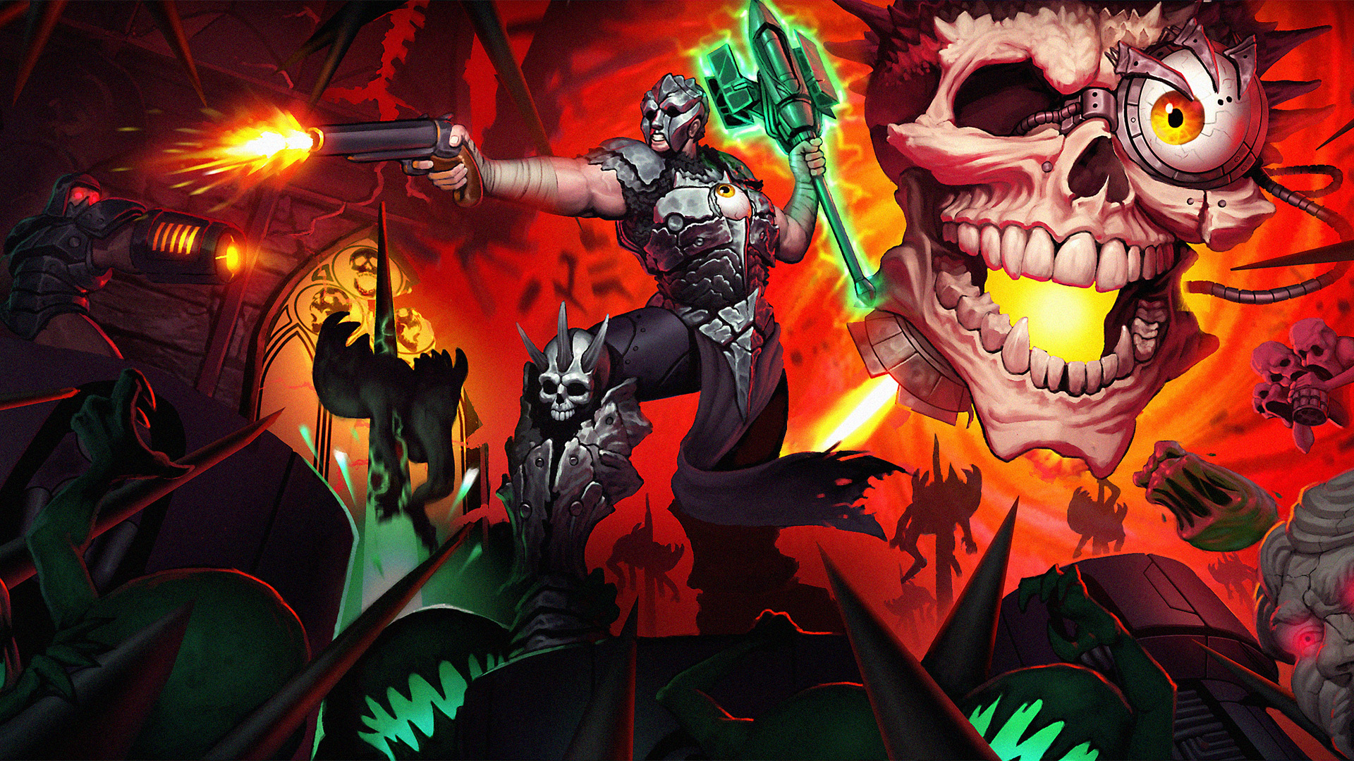 Metal Hellsinger trophies are more Doom than Doom Eternal